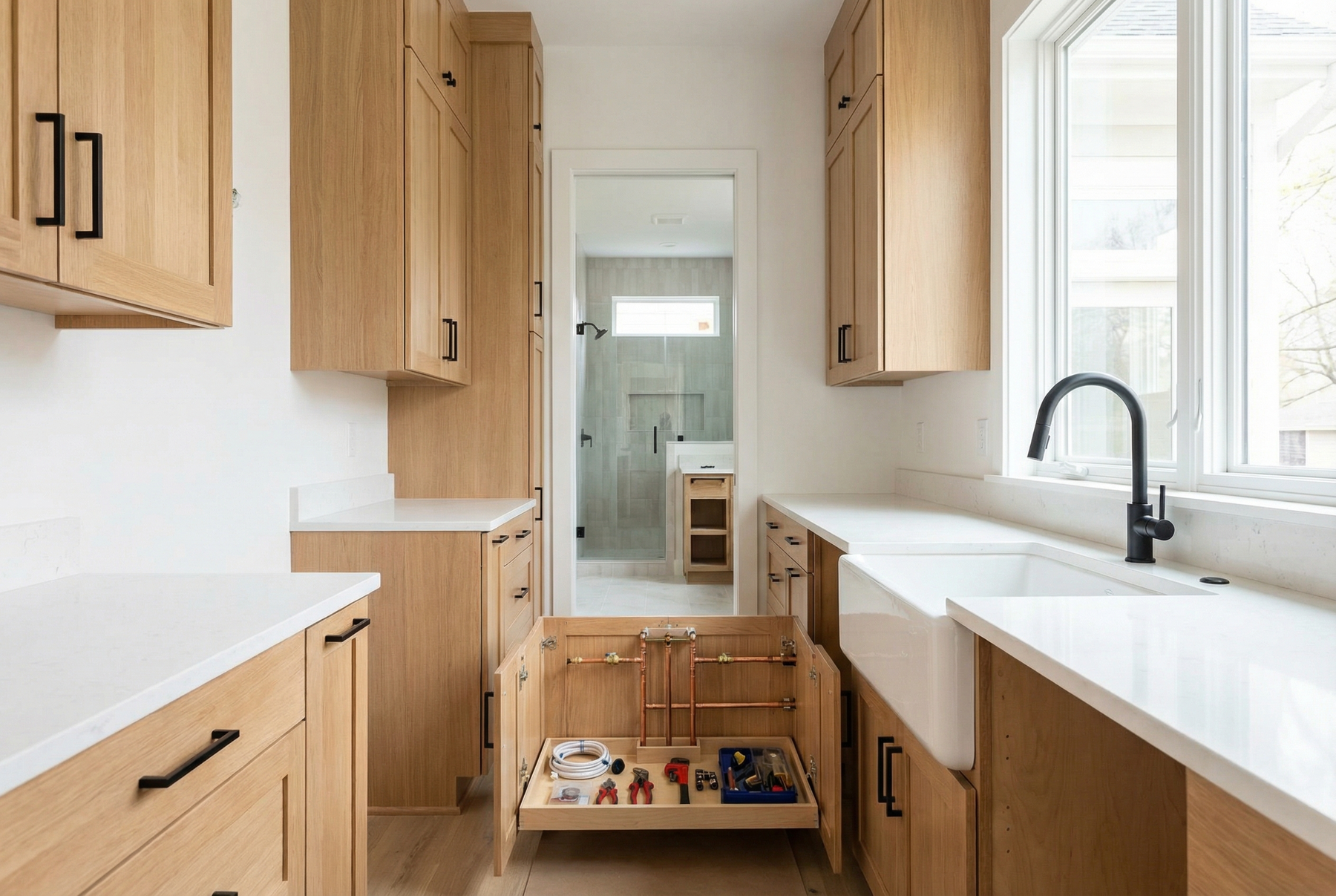 Kitchen and bathroom remodel plumbing in Tooele, Utah